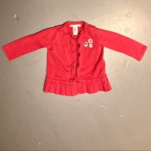 Janie and Jack Coral Cardigan